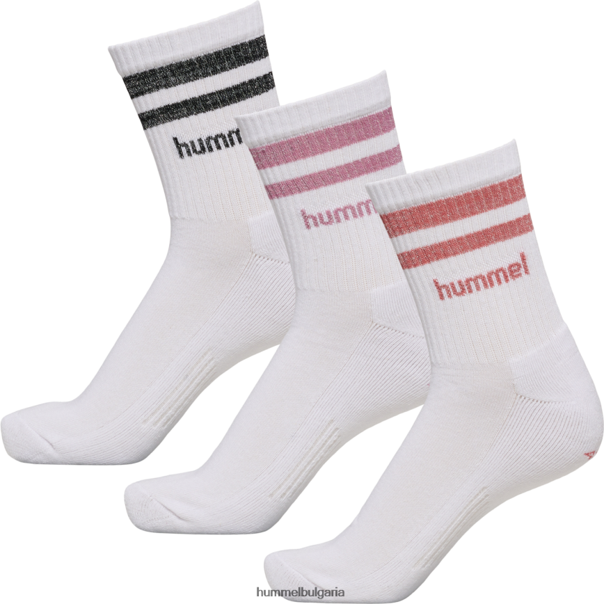 Жени Hummel hmlretro микс от 3 пакета чорапи с лурекс"чорапи от 3 броя" N2H2ZZ2255