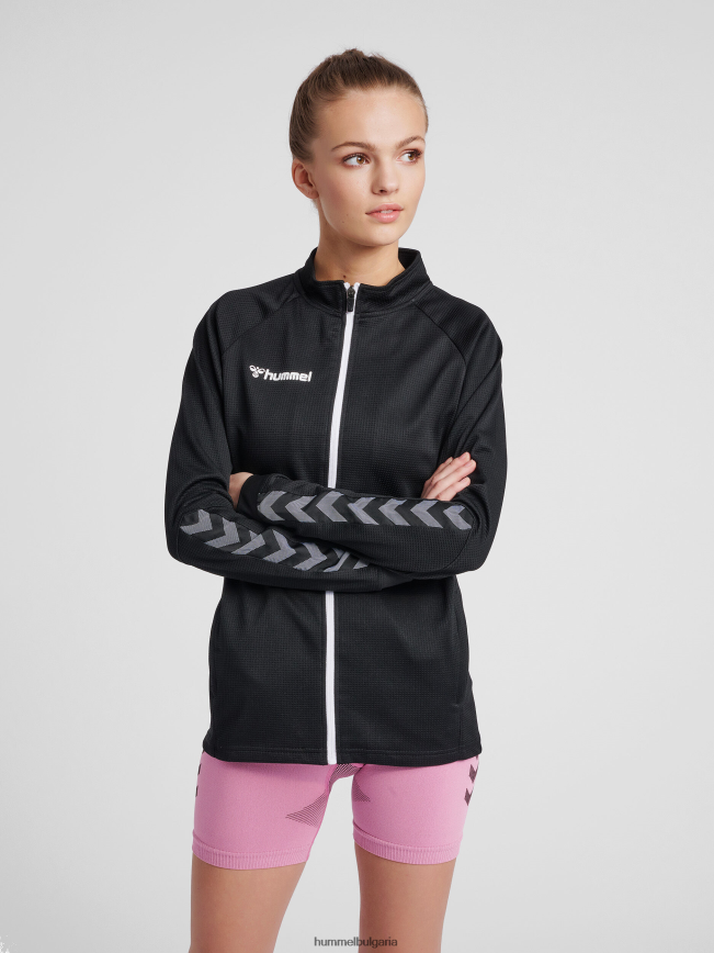 Жени Hummel hmlauthentic суичър с половин цип"облекло" N2H2ZZ3933