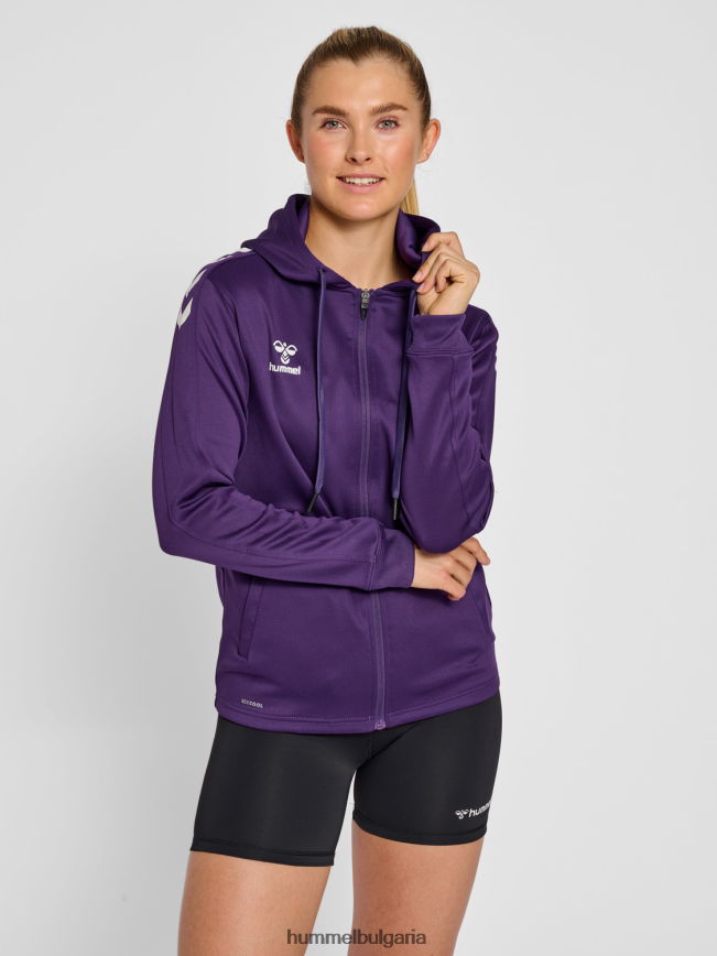 Жени Hummel hmlcore xk полицейска качулка с цип"дреха с качулка" N2H2ZZ2759