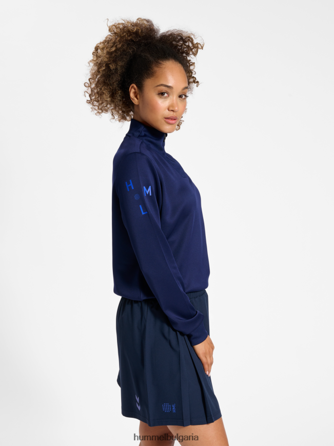 Жени Hummel hmlcourt половин цип l/s"джъмпър с половин цип" N2H2ZZ2411