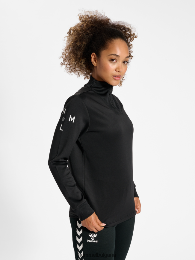 Жени Hummel hmlcourt половин цип l/s"джъмпър с половин цип" N2H2ZZ2451