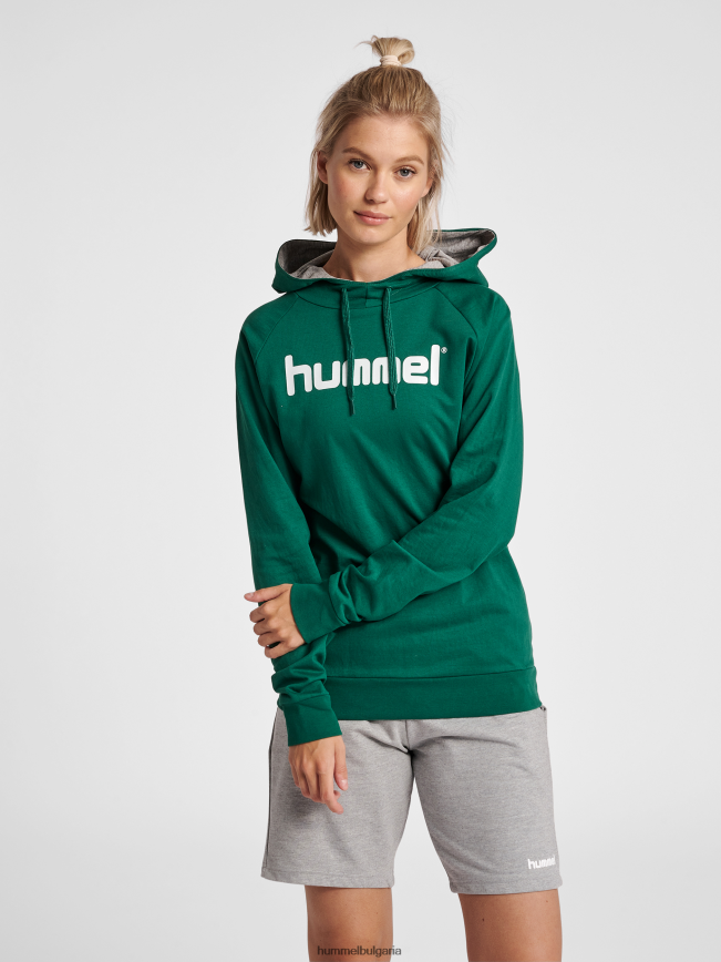 Жени Hummel суичър с памучно лого hmlgo"облекло" N2H2ZZ3759