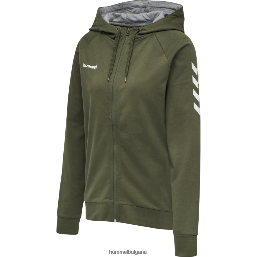Жени Hummel hmlgo памучна качулка с цип"облекло" N2H2ZZ3767