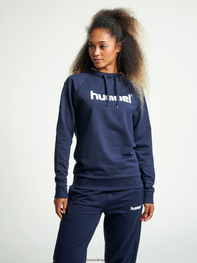 Жени Hummel суичър с памучно лого hmlgo"облекло" N2H2ZZ3884
