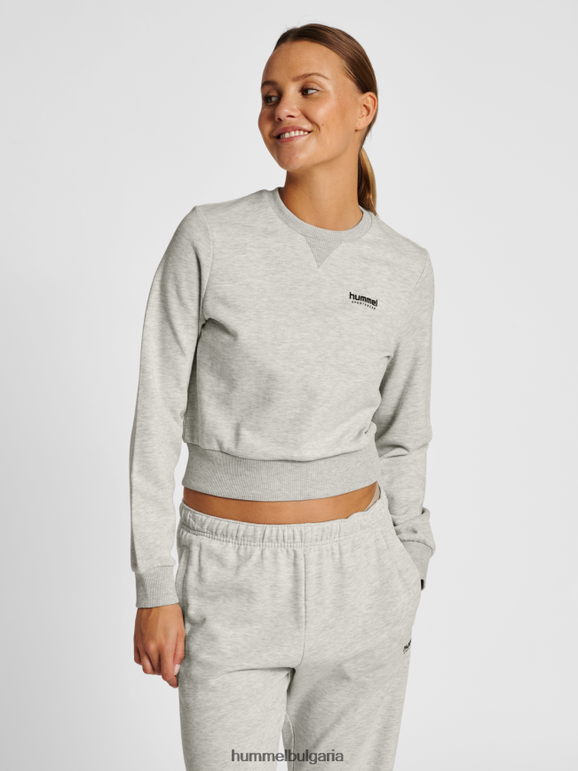 Жени Hummel hmllgc shai къс суичър"спортен мек на допир суичър" N2H2ZZ2307