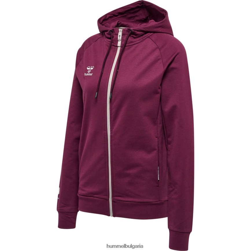 Жени Hummel hmlmove решетка легло. качулка с цип"суичър с цип" N2H2ZZ2322