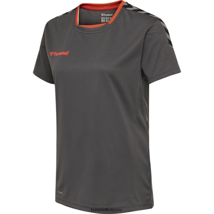 Жени Hummel hmlauthentic поли трико тениски"спортно горнище с шеврони" N2H2ZZ3784