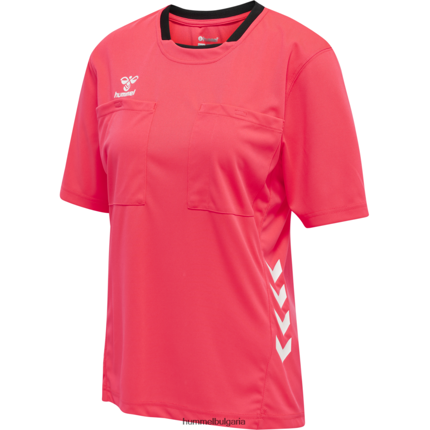 Жени Hummel hmlrefee шеврон wo фланелка s/s"реферска тениска с къс ръкав" N2H2ZZ3466