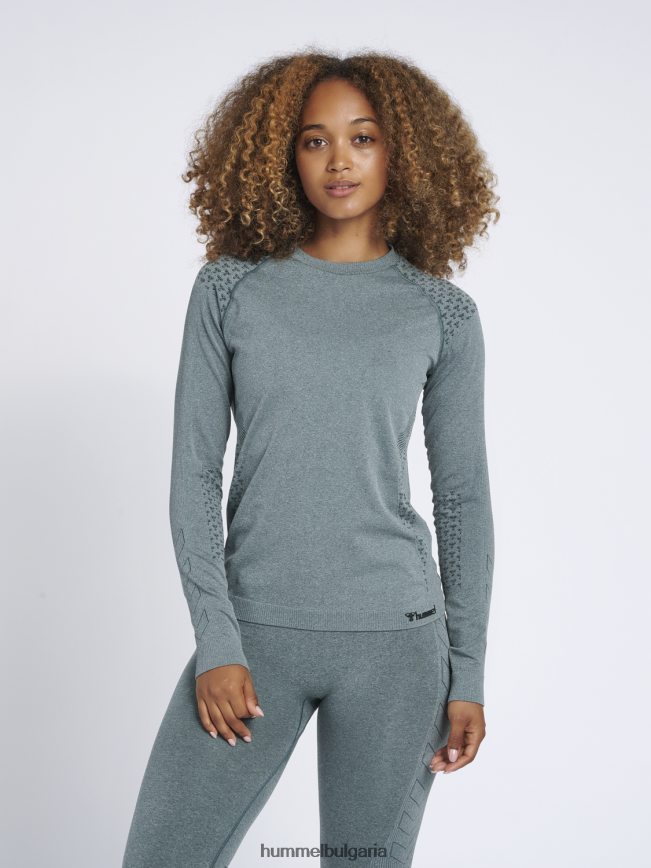 Жени Hummel hmlci безшевна тениска l/s"безшевна тениска с дълъг ръкав" N2H2ZZ3832