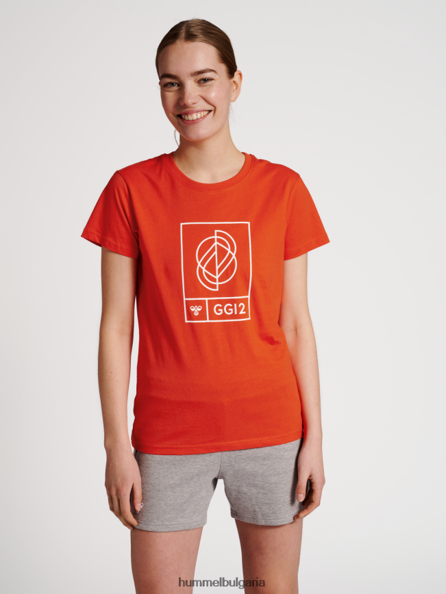 Жени Hummel hmlgg12 тениска s/s"графична тениска" N2H2ZZ3148