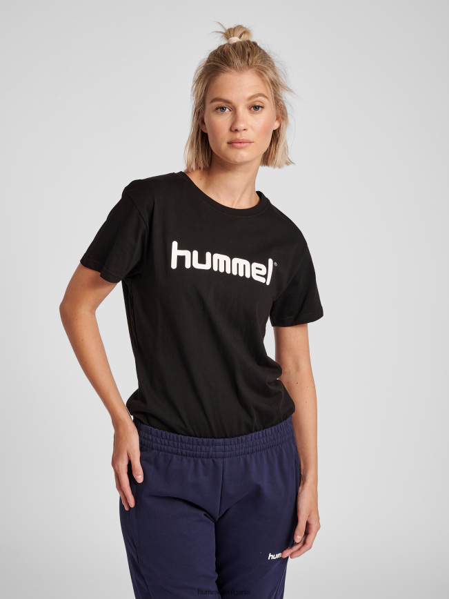 Жени Hummel hmlgo памучна тениска с лого s/s"облекло" N2H2ZZ3591