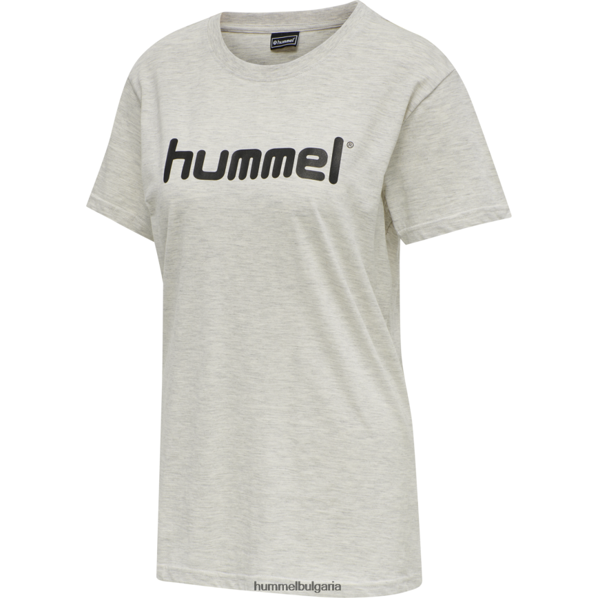 Жени Hummel hmlgo памучна тениска с лого s/s"облекло" N2H2ZZ3872