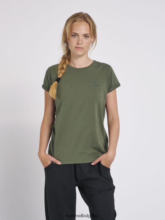 Жени Hummel hmlisobella тениска s/s"класическа тениска с лого" N2H2ZZ3975