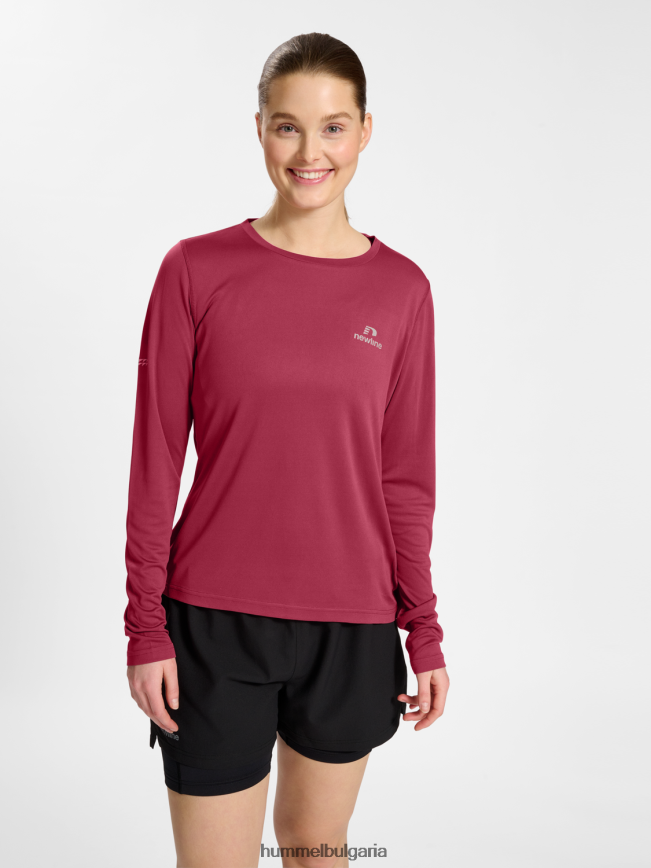 Жени Hummel nwlmemphis тениска l/s"тениска с дълъг ръкав" N2H2ZZ2341