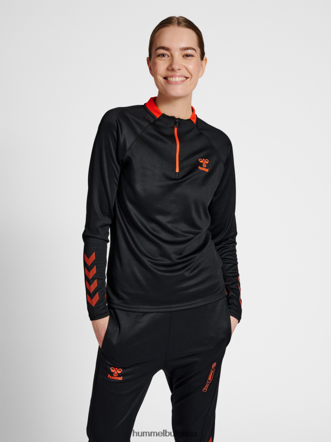 Жени Hummel hmlgg12 действие половин цип пот"горнище с половин цип" N2H2ZZ3138