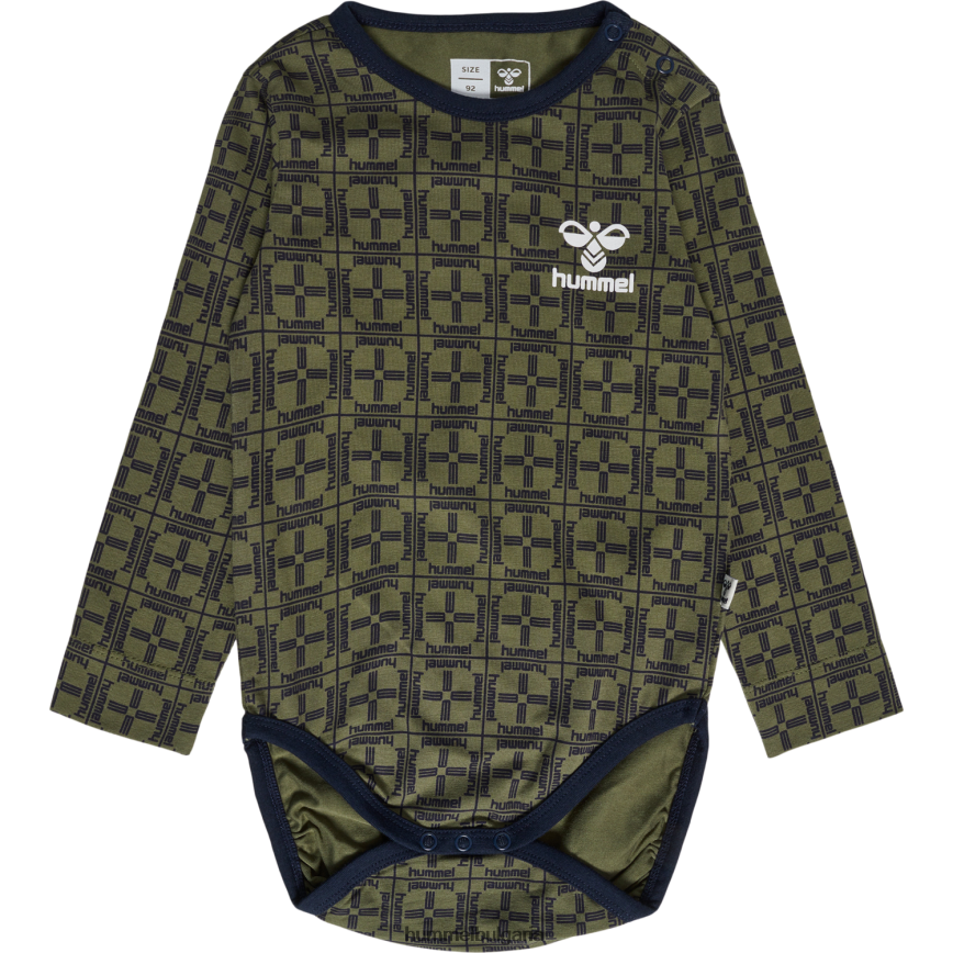 деца Hummel hmlcheck тяло l/s"боди с дълъг ръкав" N2H2ZZ4179