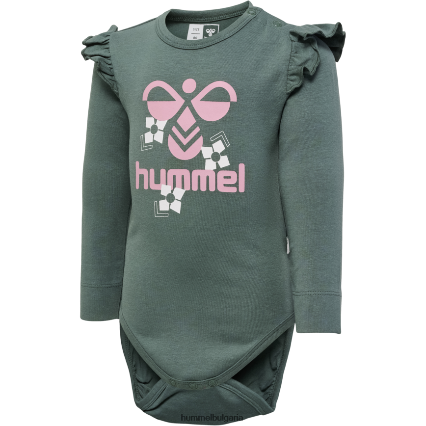 деца Hummel hmldana тяло l/s"трико боди" N2H2ZZ4129