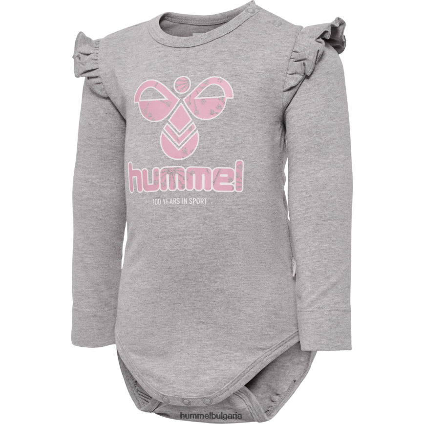 деца Hummel hmldana тяло l/s"трико боди" N2H2ZZ4146