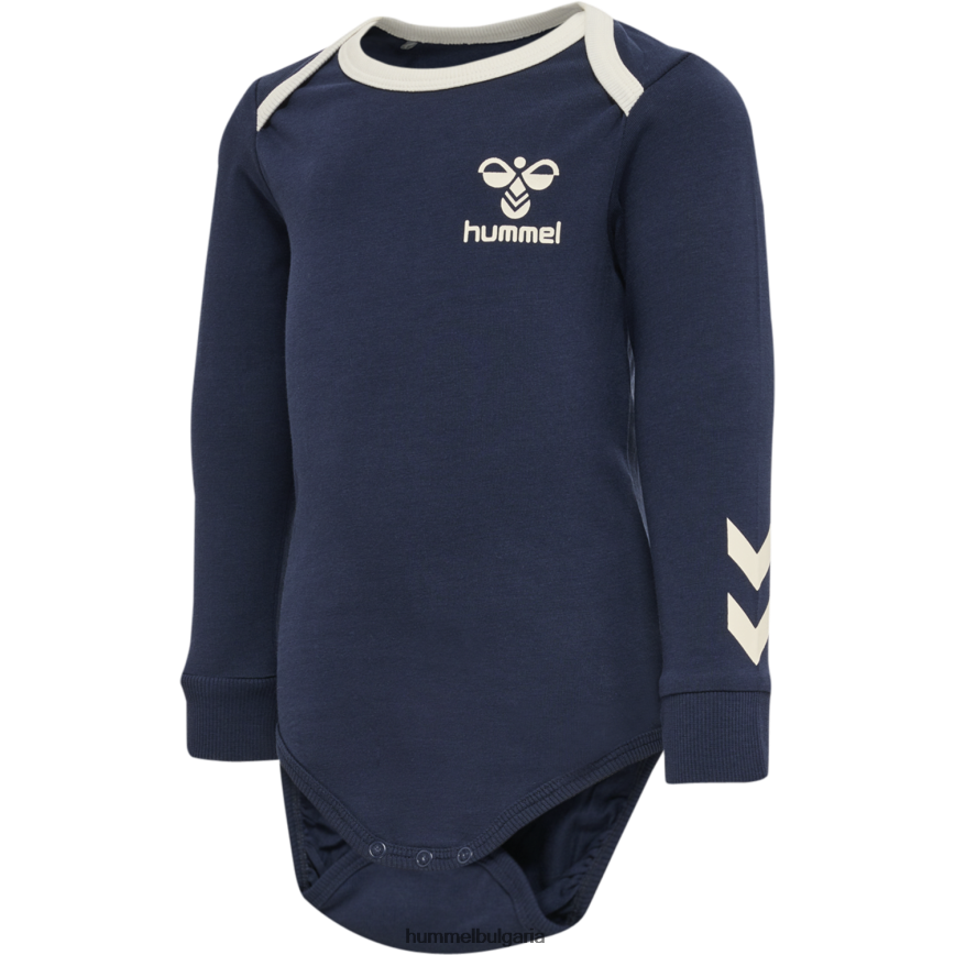 деца Hummel hmlmaule тяло l/s"боди с дълъг ръкав" N2H2ZZ4444