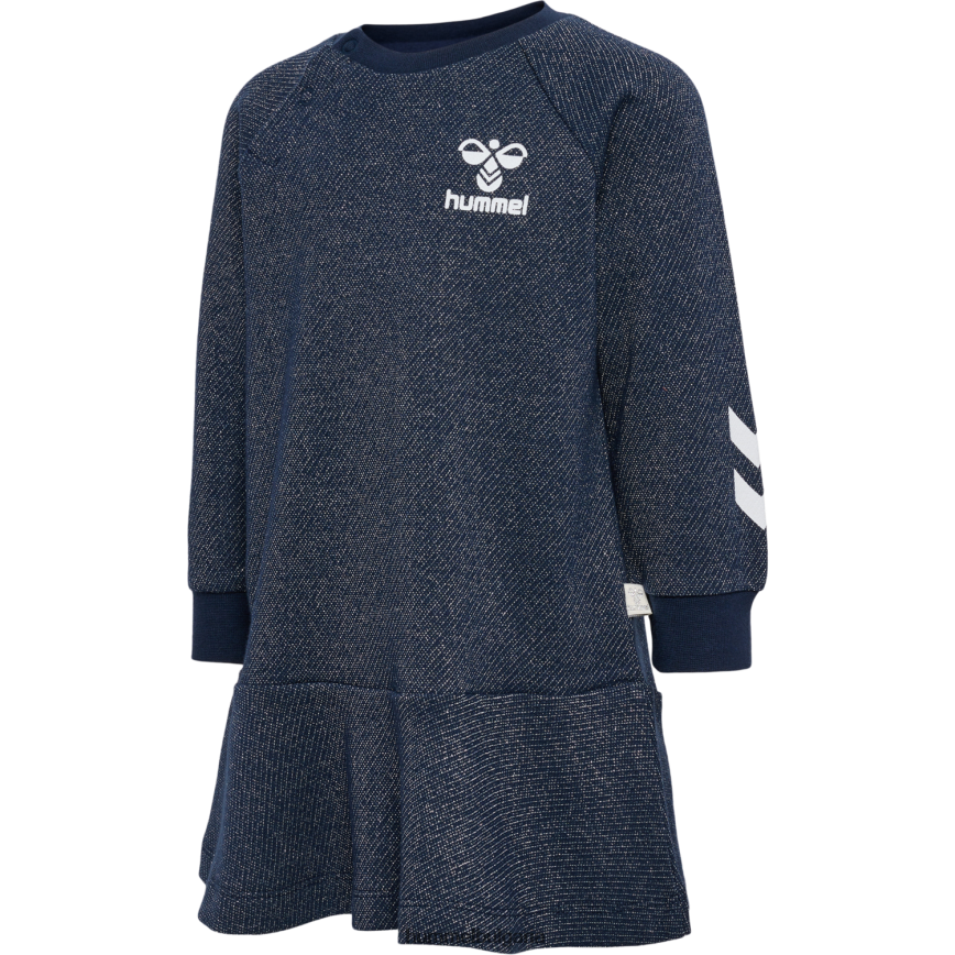 деца Hummel hmlsally dress l/s"кръгла пола рокля" N2H2ZZ4123