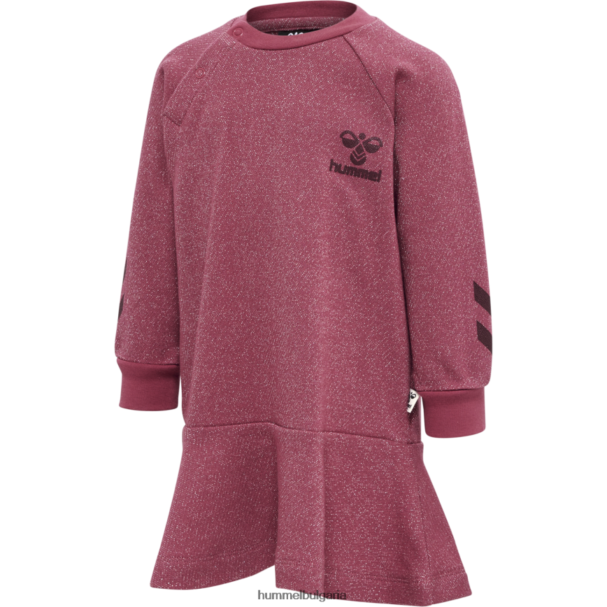 деца Hummel hmlsally dress l/s"кръгла пола рокля" N2H2ZZ4284