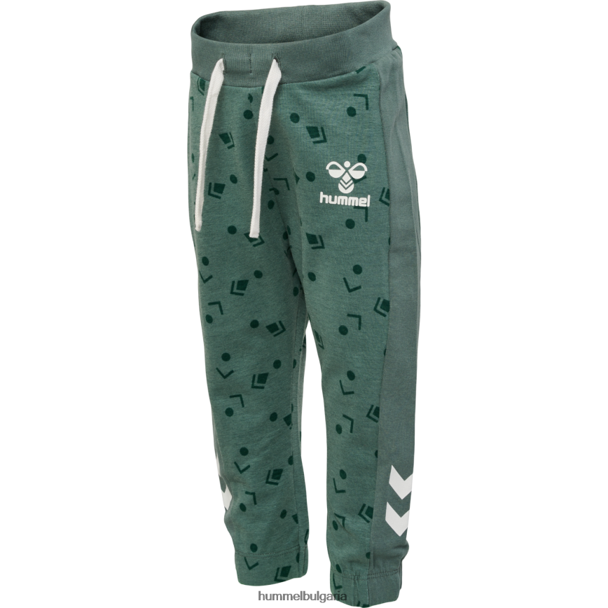 деца Hummel hmlavery панталони"панталони за джогинг от органичен памук" N2H2ZZ4096