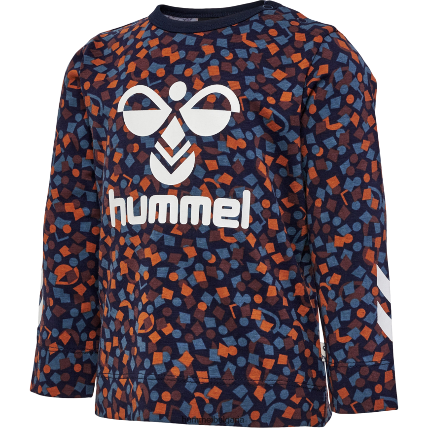 деца Hummel hmlconfetti тениска l/s"тениска с дълъг ръкав" N2H2ZZ4252