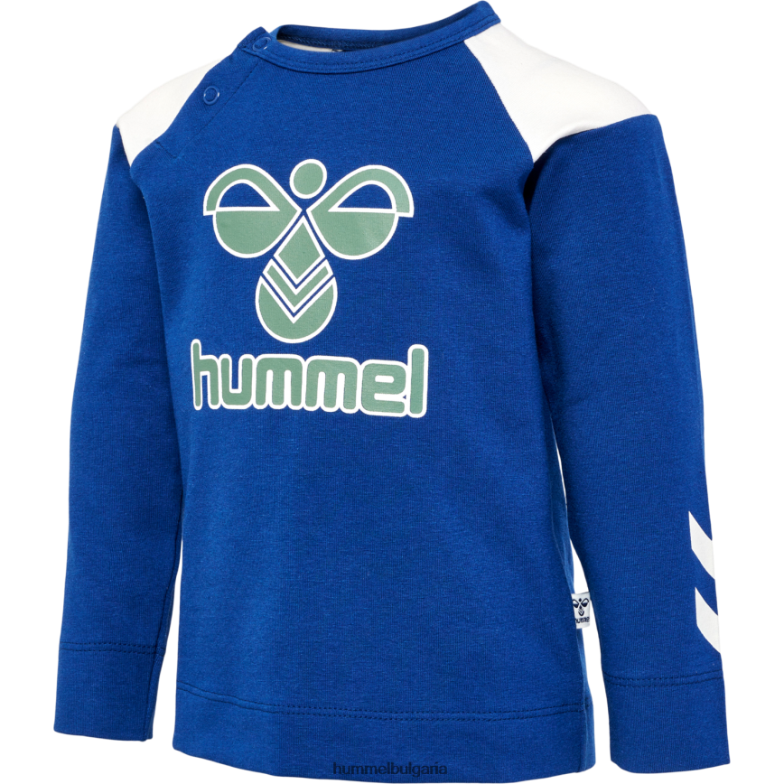 деца Hummel hmldevon тениска l/s"тениска с дълъг ръкав" N2H2ZZ4219