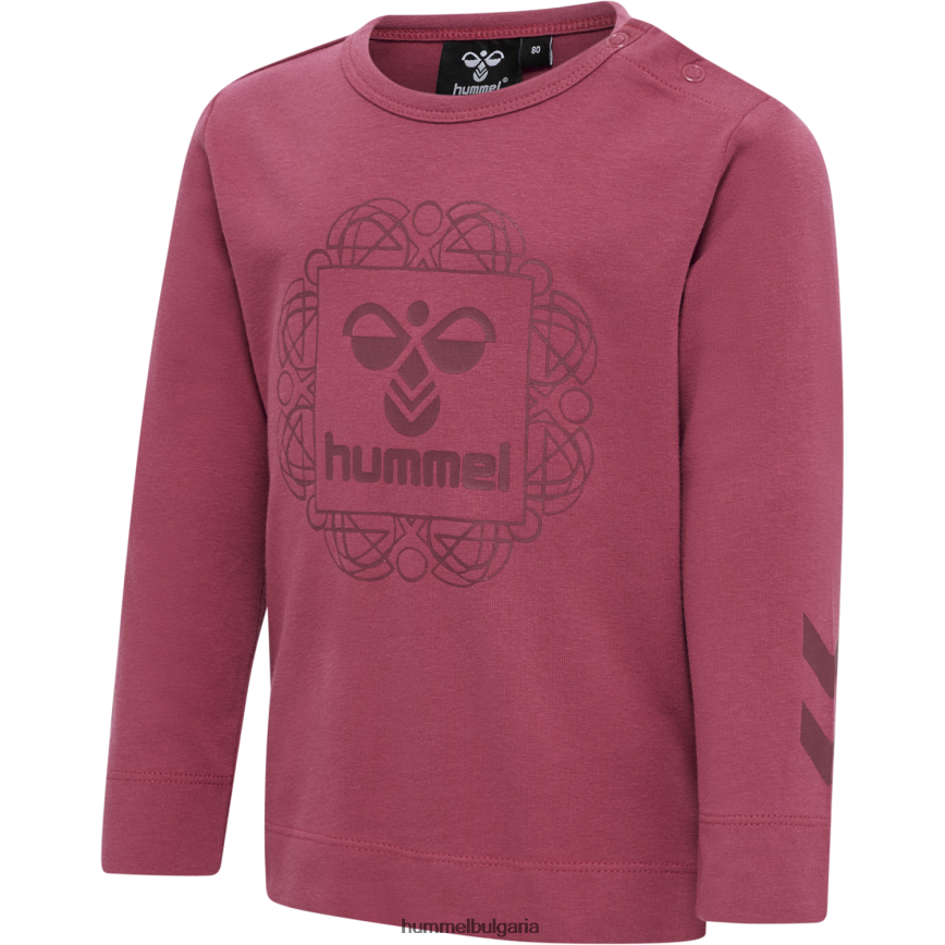 деца Hummel hmlhelga тениска l/s"тениска с дълъг ръкав" N2H2ZZ4403