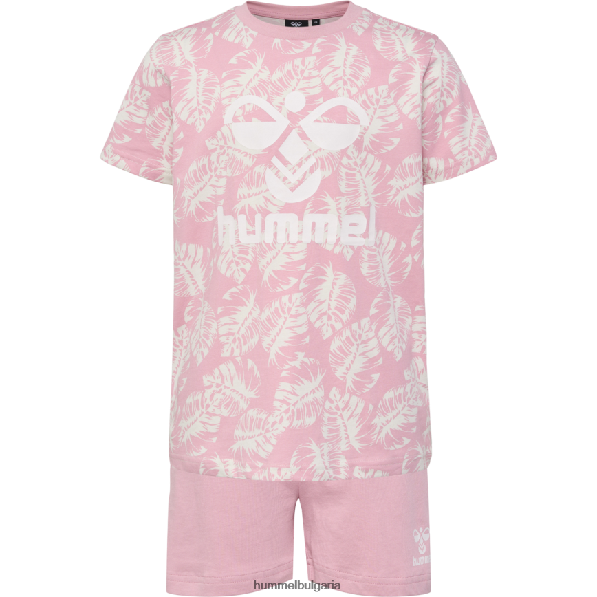 деца Hummel hmlcarol нощен костюм s/s"мек на допир нощен костюм" N2H2ZZ4798