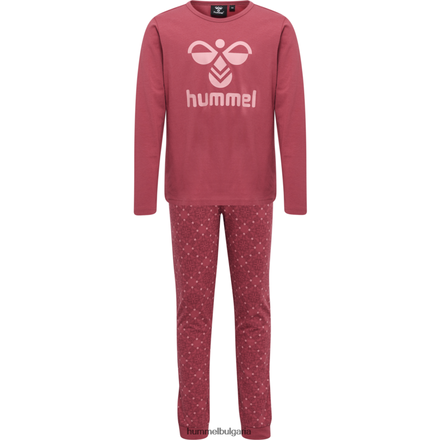 деца Hummel нощен костюм hmlcarolina"комплект нощен костюм" N2H2ZZ5118