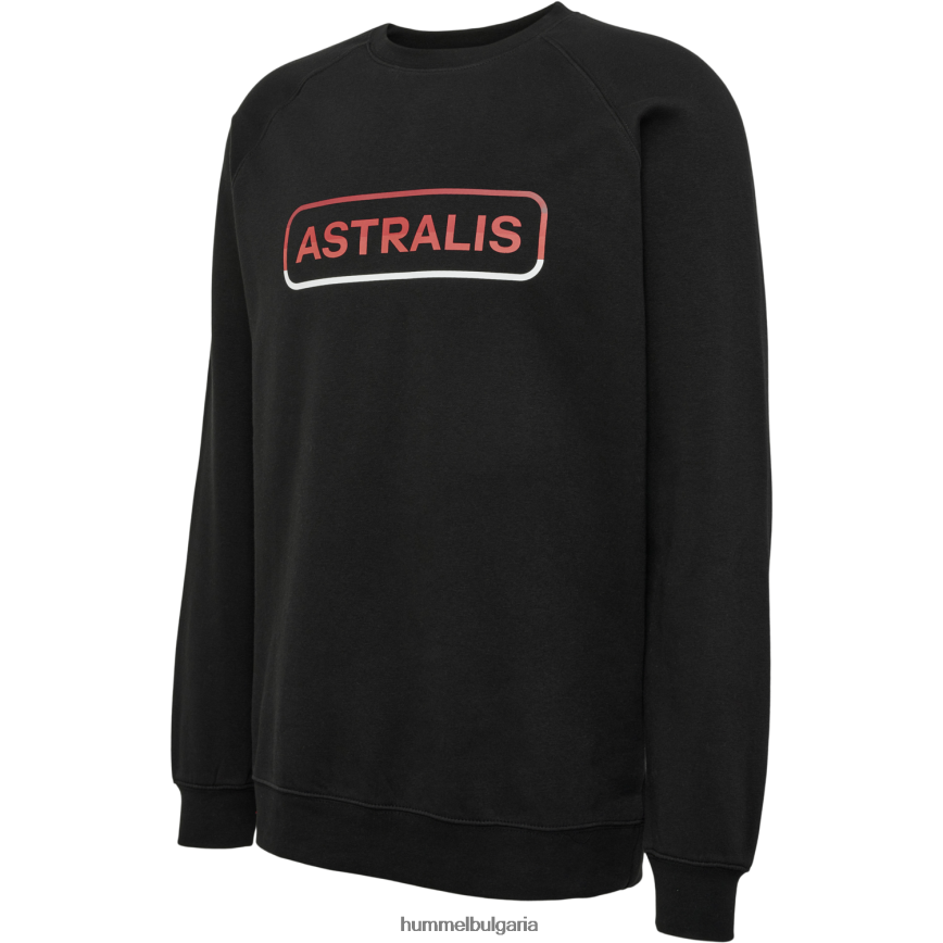 деца Hummel ast astralis черна пот"суитшърт фен на астралис" N2H2ZZ4952