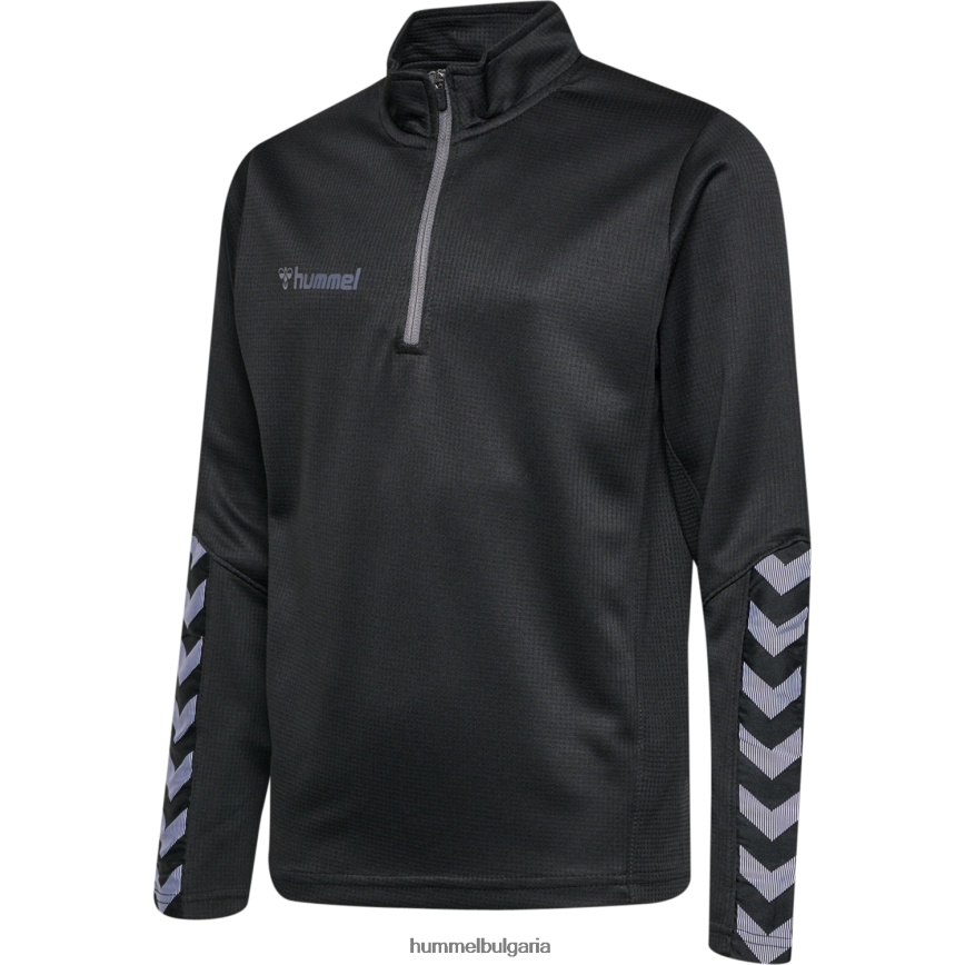 деца Hummel hmlauthentic суичър с половин цип"качулки и суичъри" N2H2ZZ6994