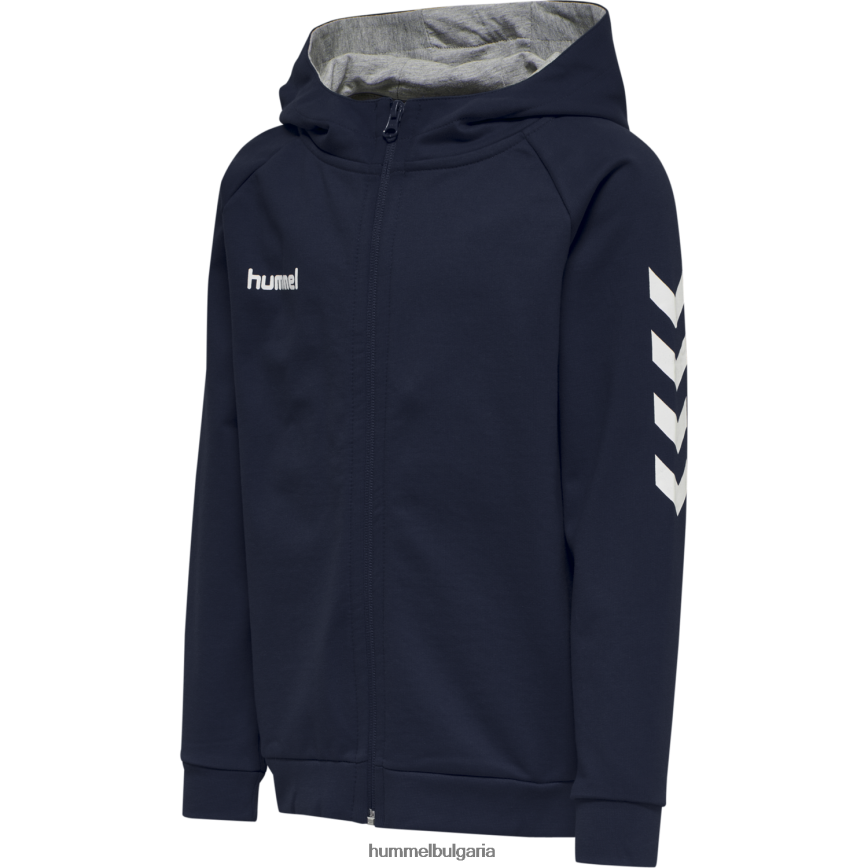 деца Hummel hmlgo памучна качулка с цип"качулки и суичъри" N2H2ZZ6830