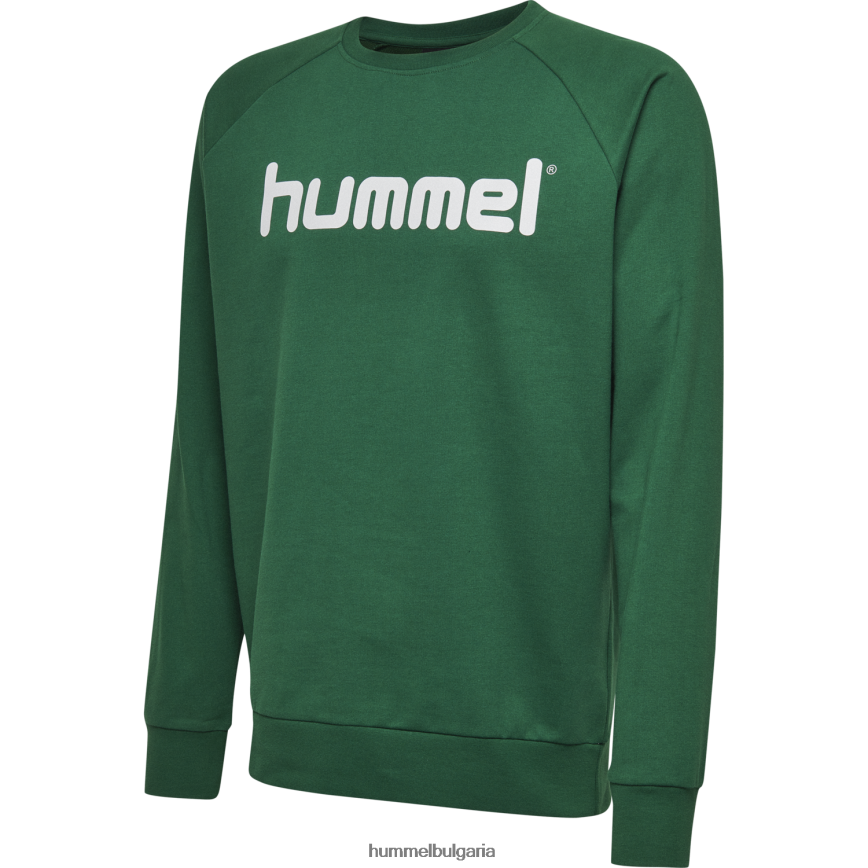 деца Hummel памучен суичър с лого hmlgo"качулки и суичъри" N2H2ZZ6837