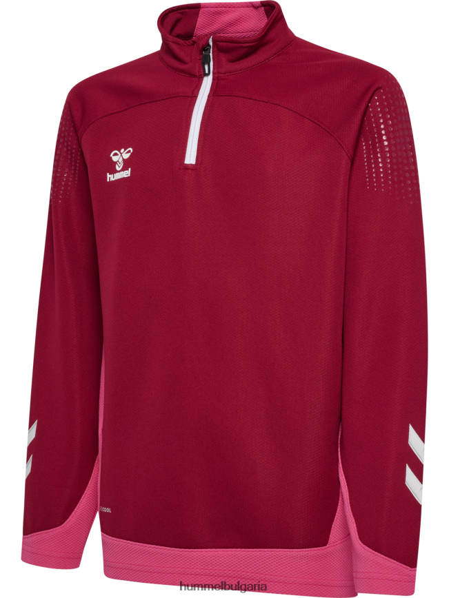 деца Hummel hmllead половин цип"суичър с половин цип" N2H2ZZ6896