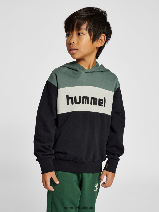 деца Hummel hmlmorten качулка"дреха с качулка" N2H2ZZ4903