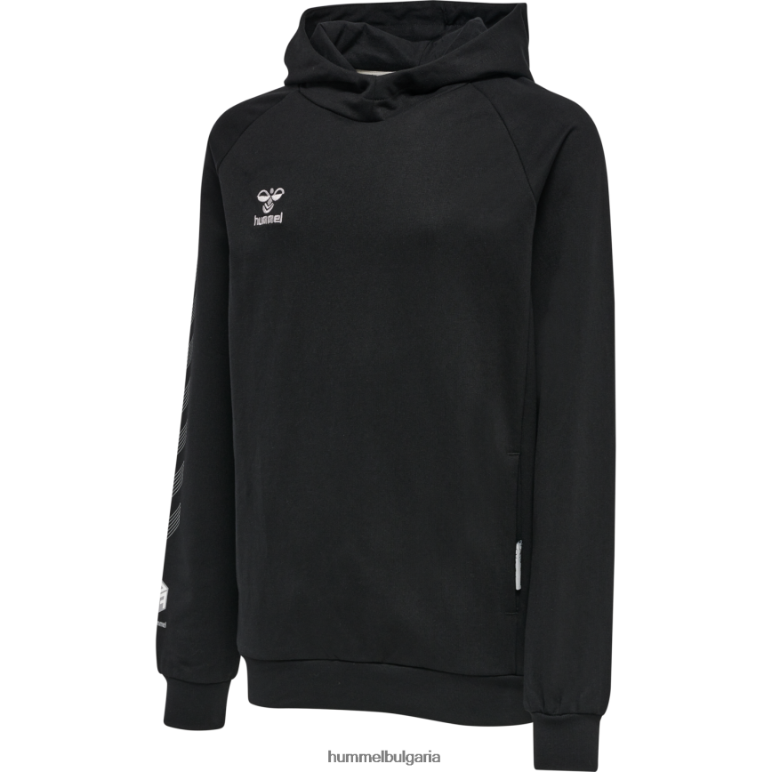 деца Hummel hmlmove памучен суичър с решетка"дреха с качулка" N2H2ZZ5038