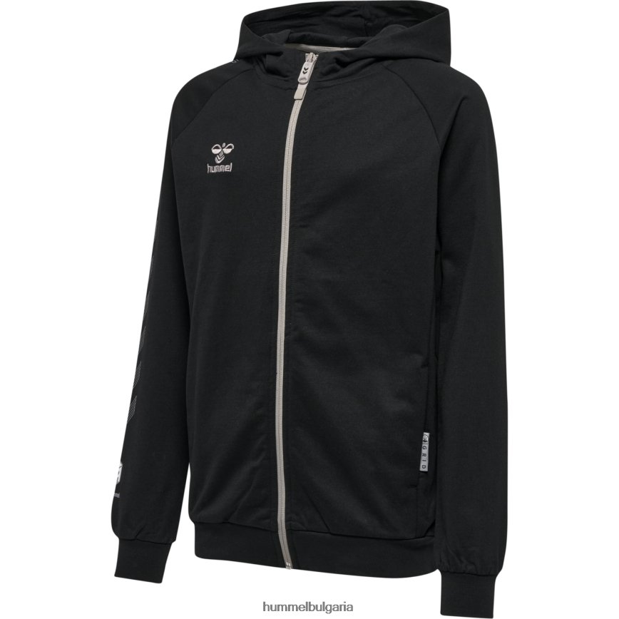 деца Hummel памучен суичър с цип hmlmove grid"суичър с цип" N2H2ZZ5041