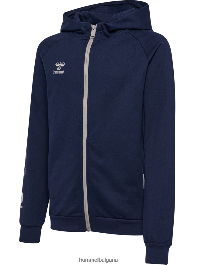 деца Hummel памучен суичър с цип hmlmove grid"суичър с цип" N2H2ZZ5208