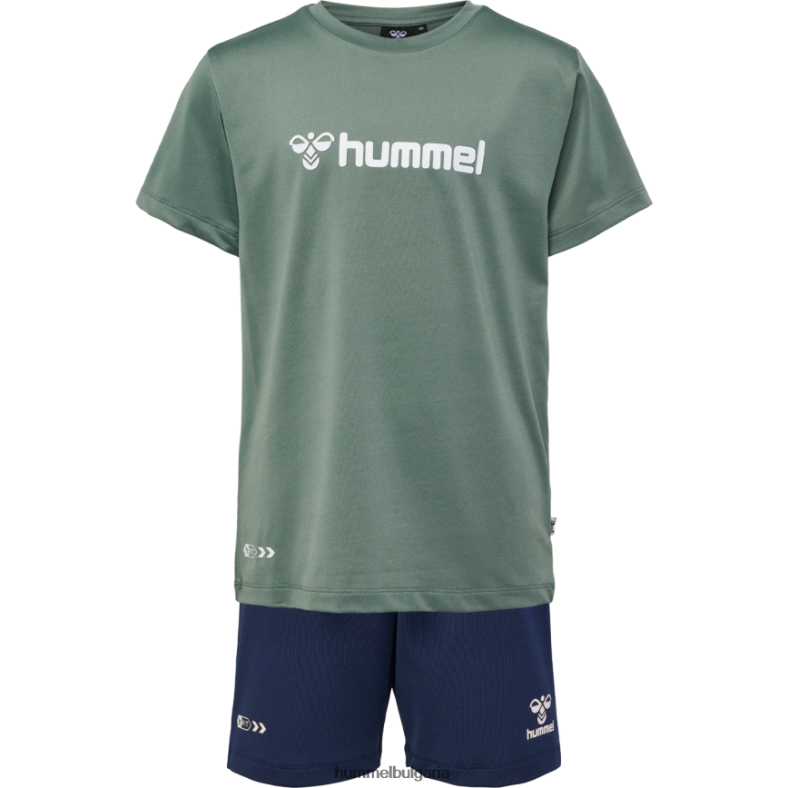 деца Hummel комплект шорти hmlplag"къси панталони комплект" N2H2ZZ5154