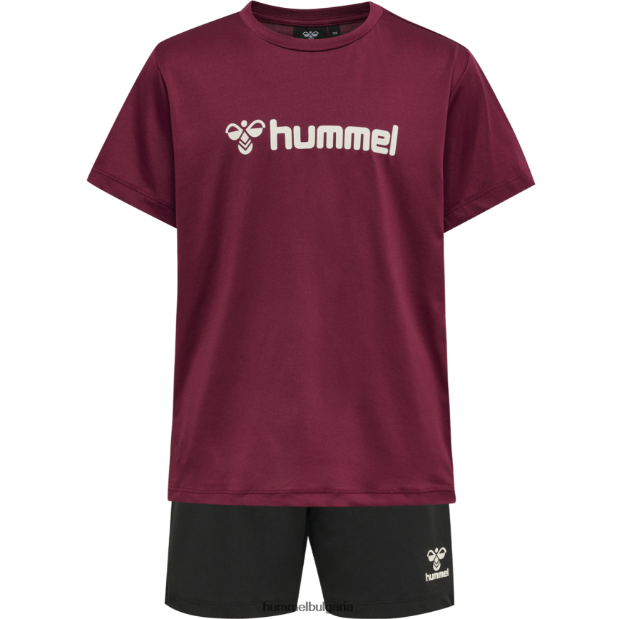 деца Hummel комплект шорти hmlplag"къси панталони комплект" N2H2ZZ5259