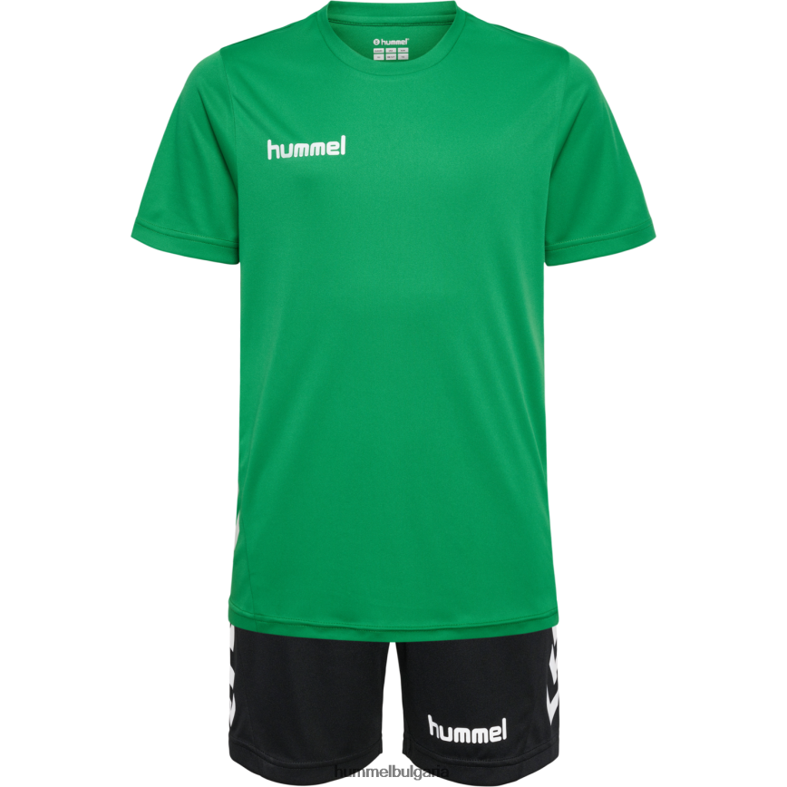 деца Hummel hmlpromo дуо комплект"комплект тениска и шорти" N2H2ZZ4966