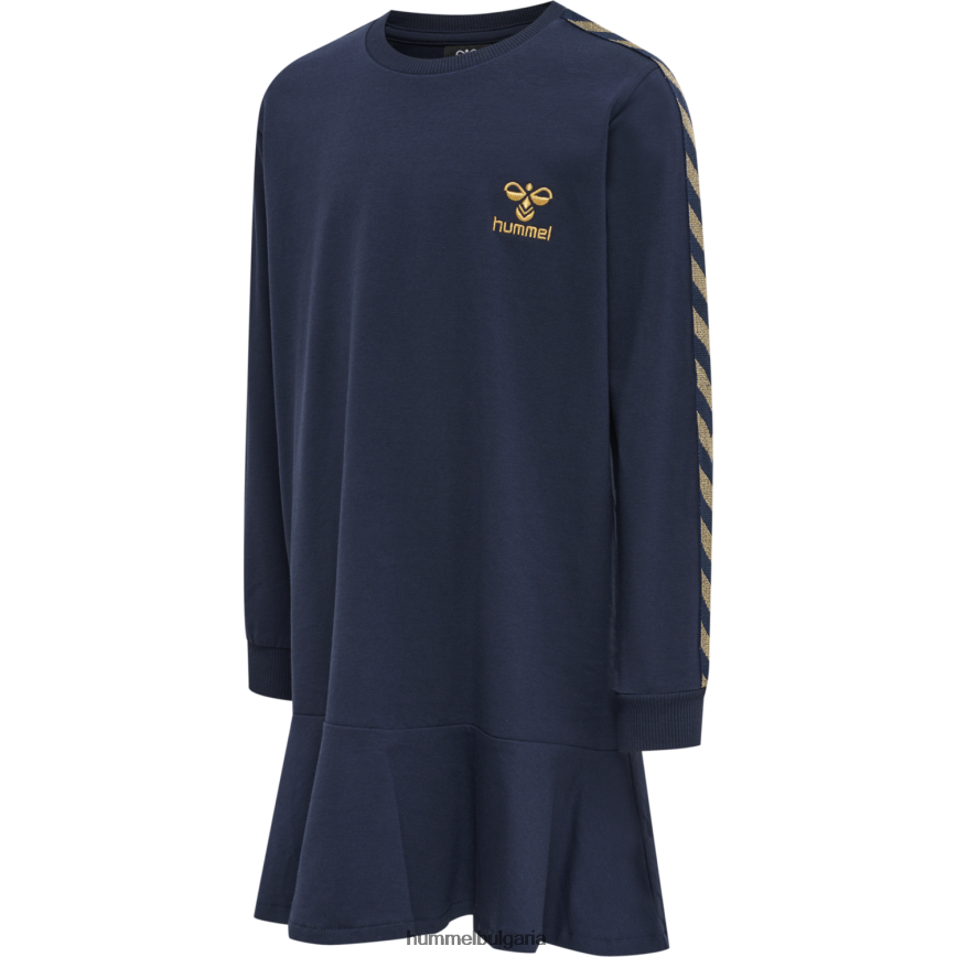 деца Hummel рокля hmlevelyn l/s"рокля" N2H2ZZ6198