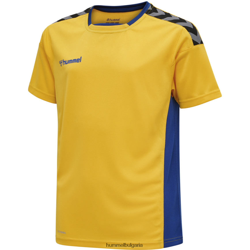 деца Hummel hmlauthentic поли трико тениски"спортно горнище с шеврони" N2H2ZZ6939