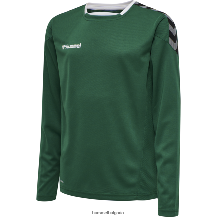 деца Hummel hmlauthentic поли трико l/s"фланелка с дълъг ръкав" N2H2ZZ6776