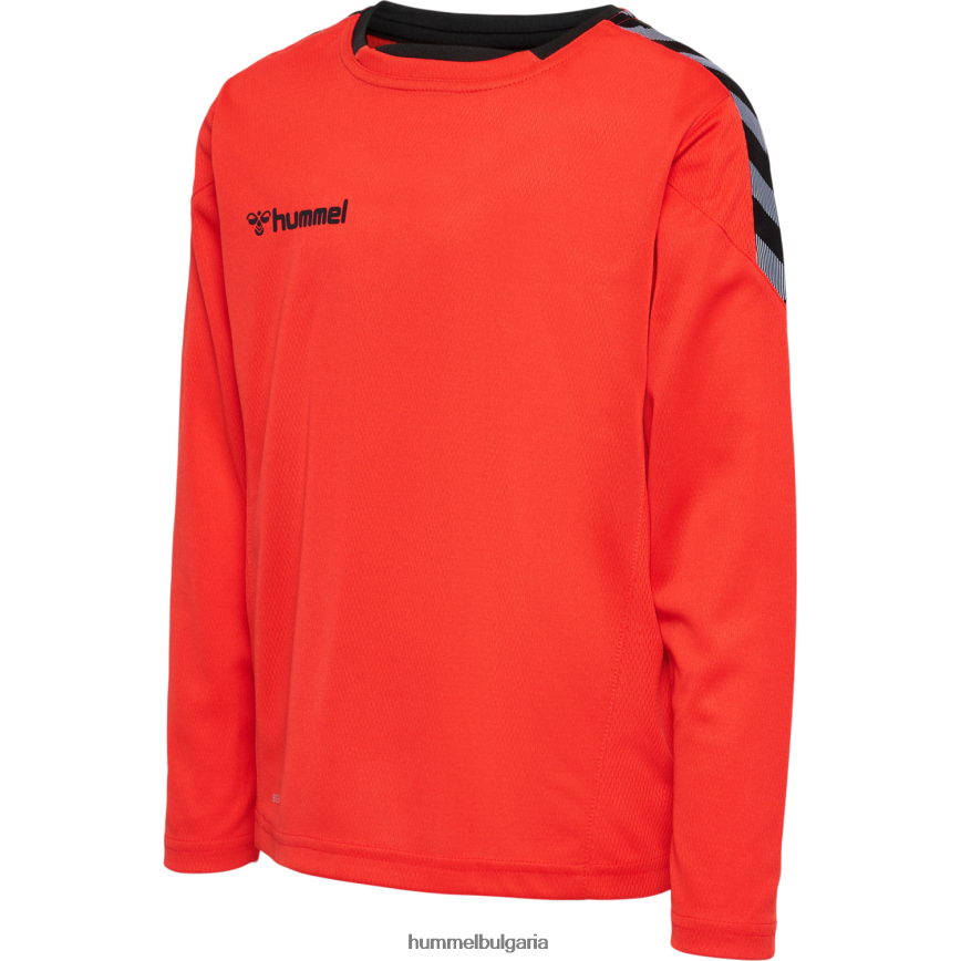 деца Hummel hmlauthentic поли трико l/s"фланелка с дълъг ръкав" N2H2ZZ6857