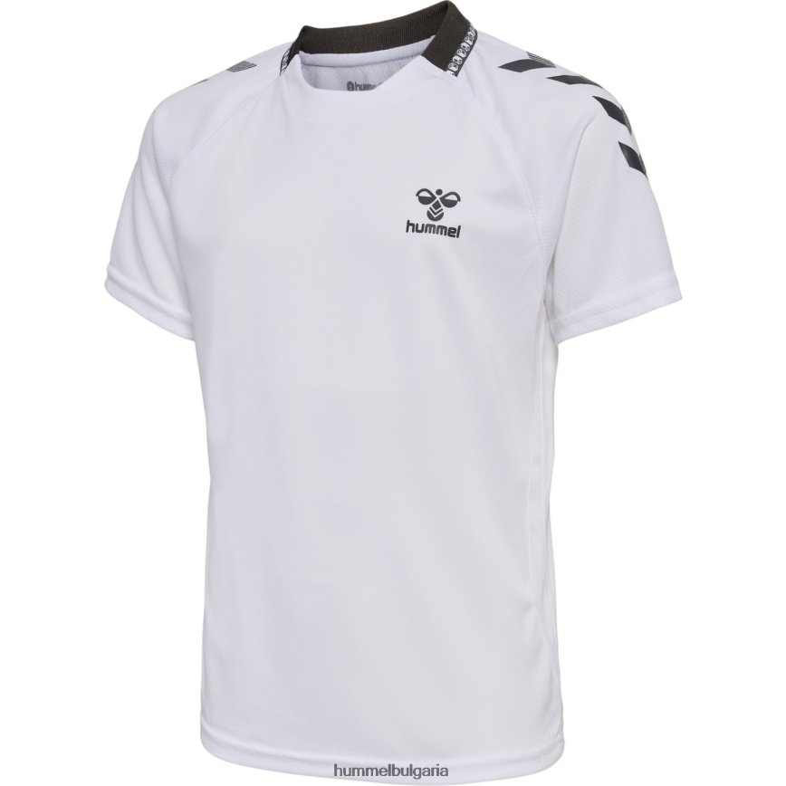 деца Hummel hmlongrid поли трико тениски"фланелка с къс ръкав" N2H2ZZ4949