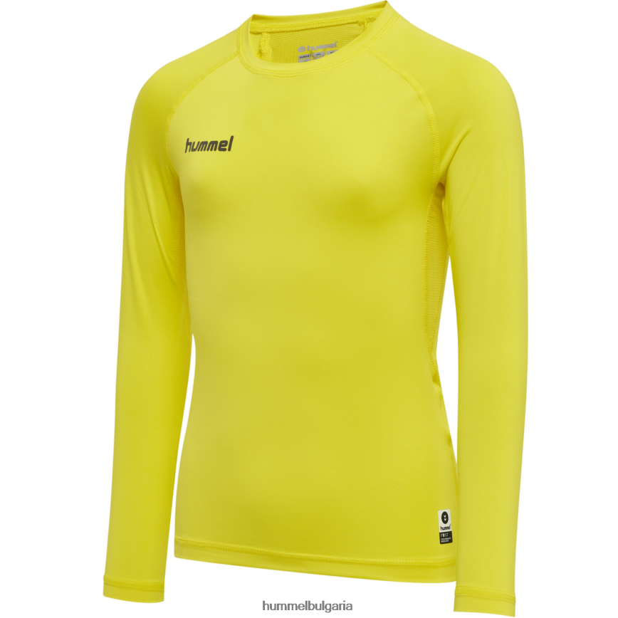 деца Hummel hml първо изпълнение jers l/s"тениска с дълги ръкави" N2H2ZZ6714