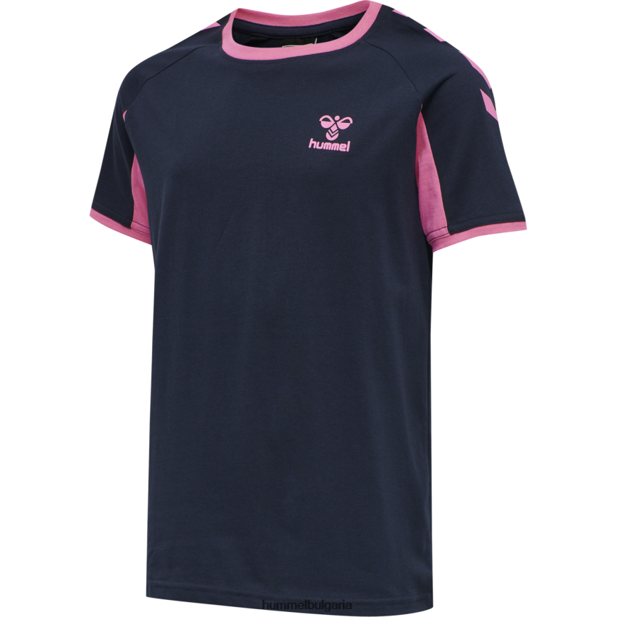 деца Hummel памучна тениска hmlaction"тениска с къс ръкав" N2H2ZZ6759